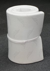 aufgerollte Rollmatratze
